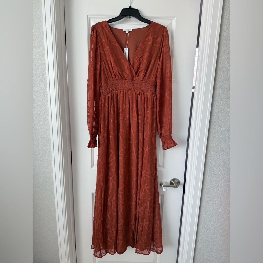 Baltic Born Bridget Textured Maxi Dress